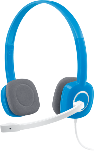 Гарнитура Headset Logitech H150 Stereo проводная (Sky blue) от 1С Интерес