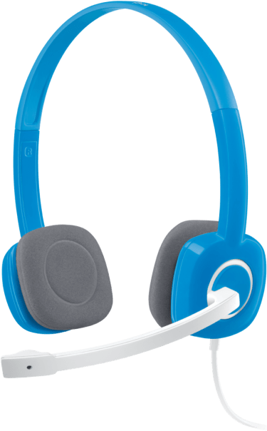 

Гарнитура Headset Logitech H150 Stereo проводная (Sky blue)