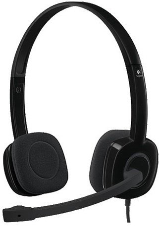 

Гарнитура Logitech Headset H151 Stereo проводная (Black)