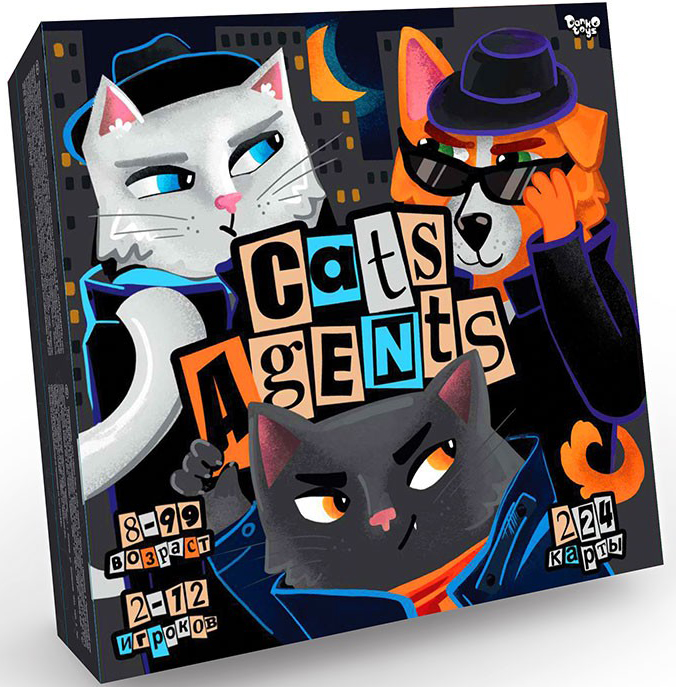 

Настольная игра Cats Agents карточная