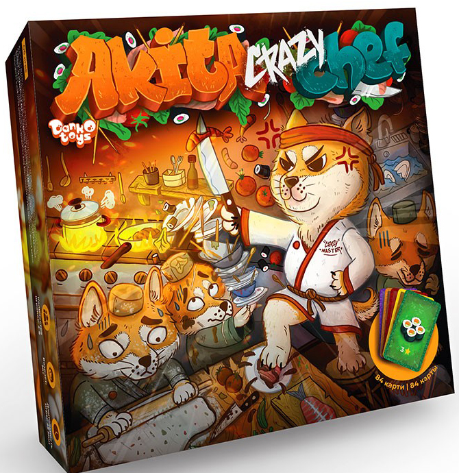 

Настольная игра Akita Crazy Chef карточная