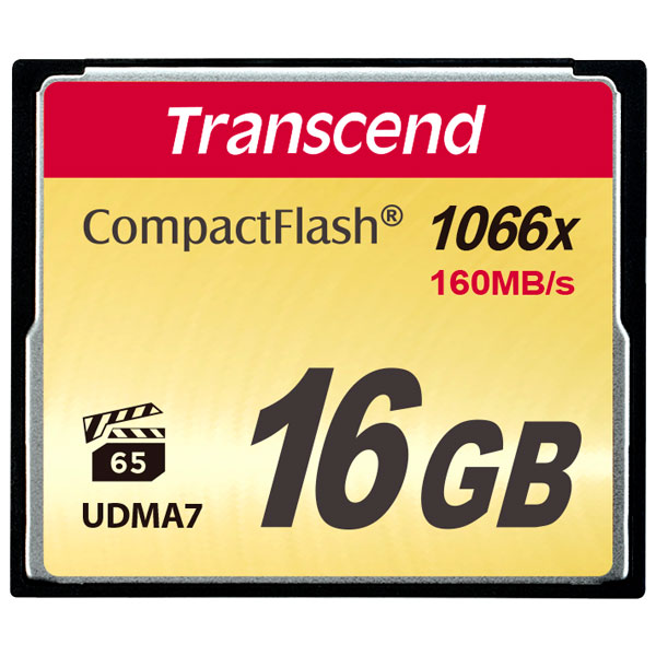 Карта памяти Transcend 16GB CompactFlash 1000x от 1С Интерес