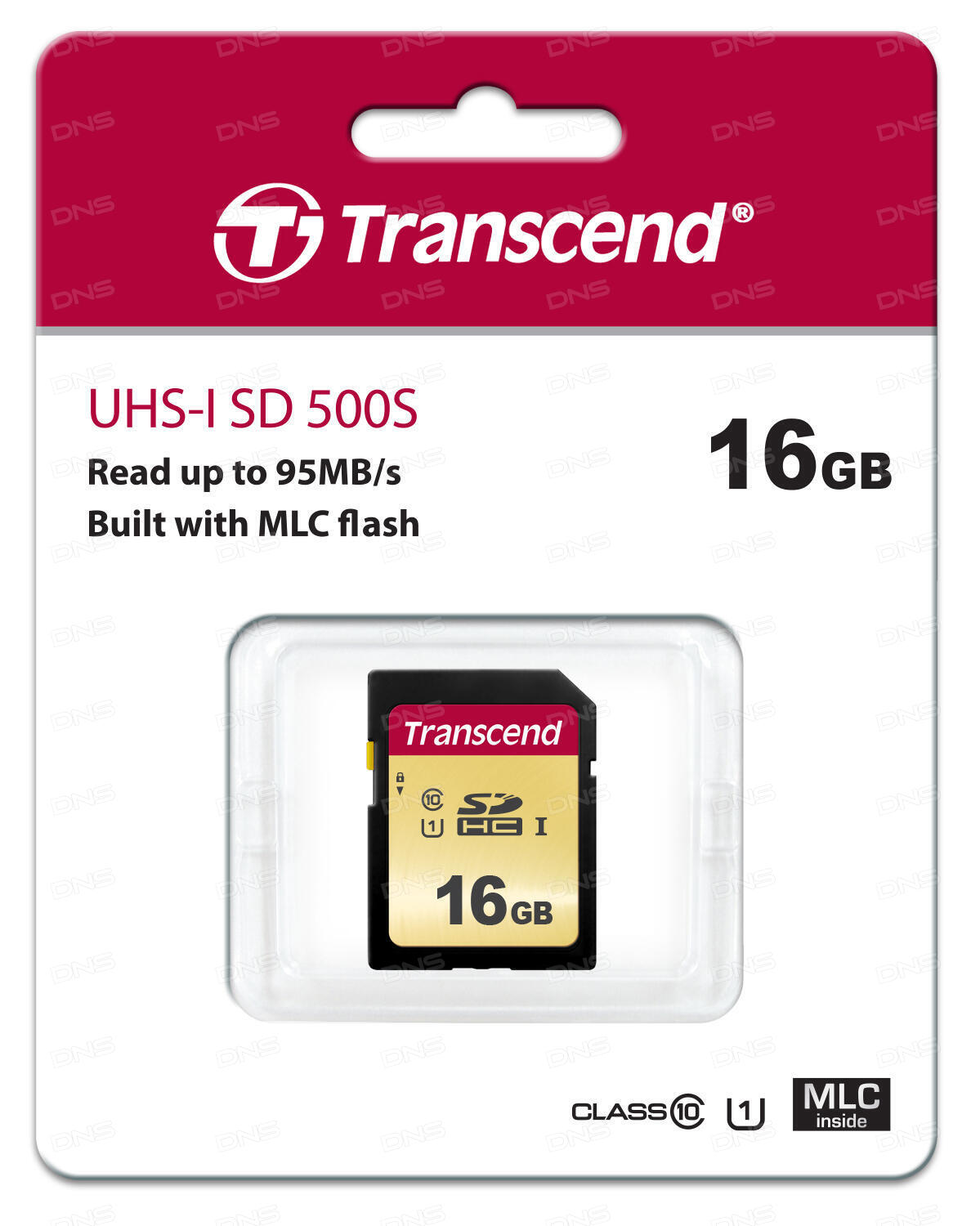 

Карта памяти Transcend SDHC 16GB Class 10 UHS-I U1 (V30)