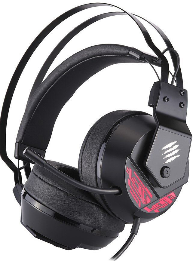 

Гарнитура игровая Mad Catz F.R.E.Q. 4 игровая проводная для PC (чёрная)