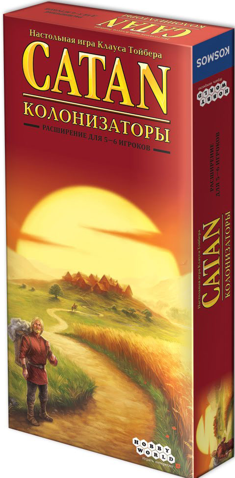 

Настольная игра Catan: Колонизаторы. Расширение для 5-6 игроков. 3-е издание. Дополнение