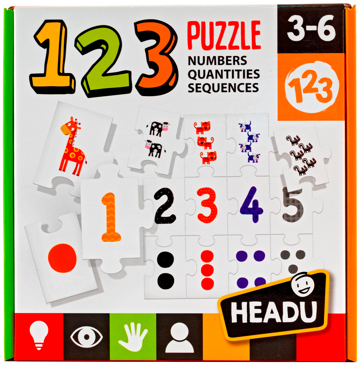 

Настольная игра-пазл 1-2-3: Обучение счету