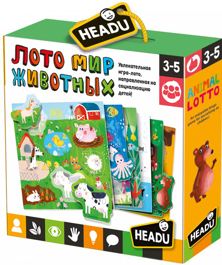 

Настольная игра Монтессори: Мир животных