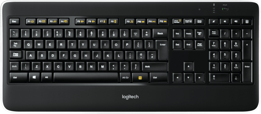 Клавиатура Logitech K800 беспроводная для PC от 1С Интерес