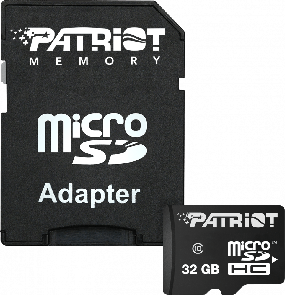 

Карта памяти Patriot microSDHC 32GB (PSF32GMCSDHC10)