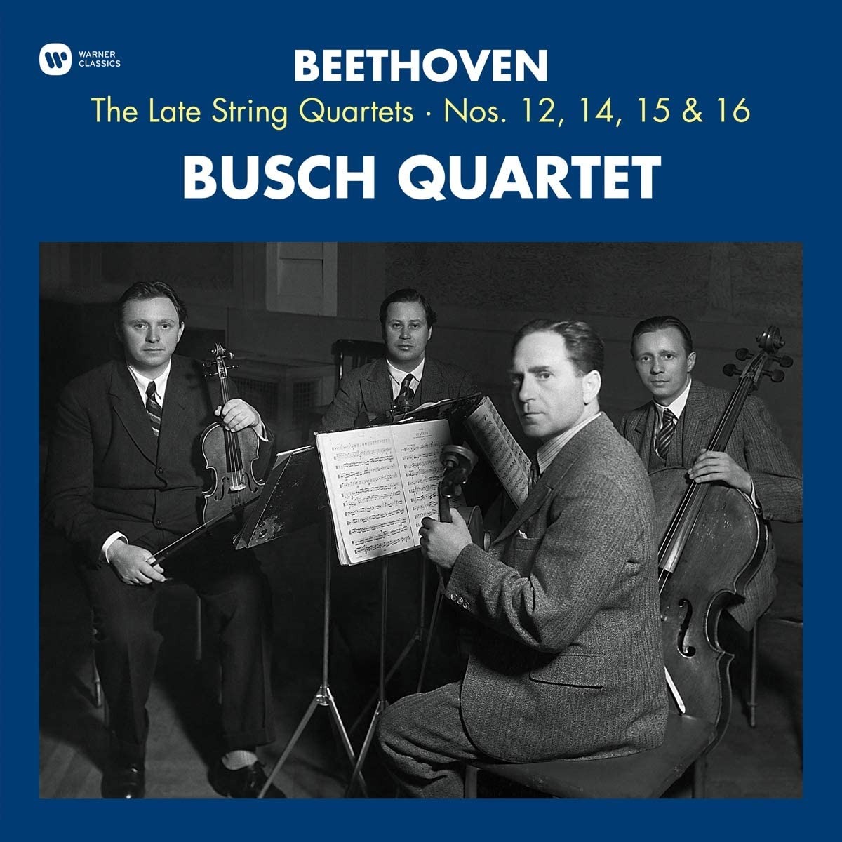 

Busch Quartet – Beethoven The Late String Quartets (3 LP)