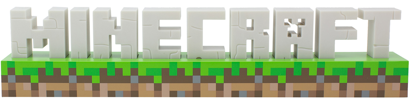 Светильник Minecraft – Logo
