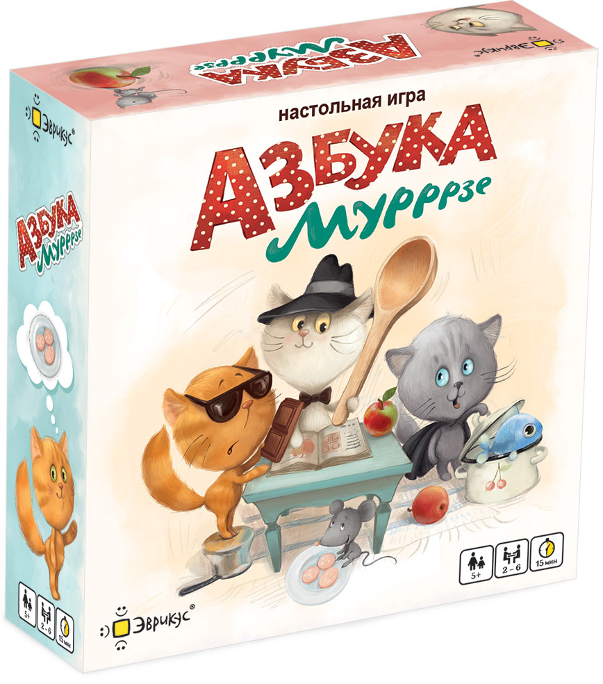 Настольная игра Азбука Мурррзе цена и фото