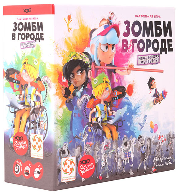 

Настольная игра Зомби в городе