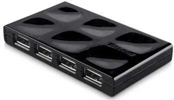 Разветвитель Belkin 7 x USB 2.0 (черный) (F5U701cwBLK)