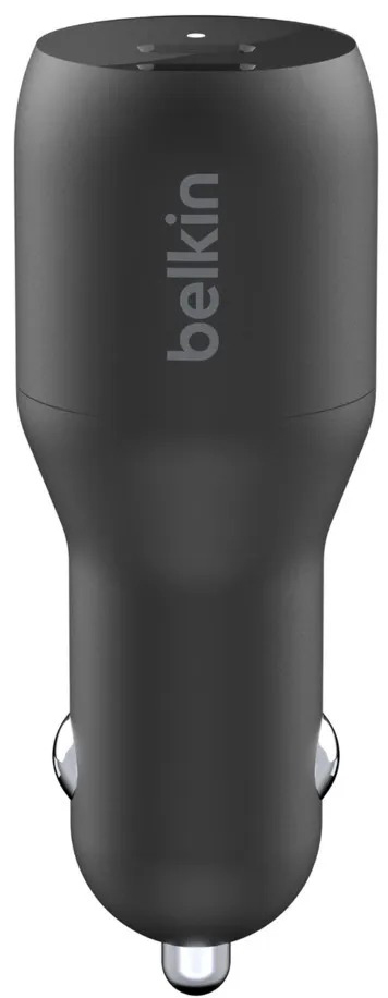 Автомобильное зарядное устройство Belkin 36Вт, USB-С, 18Вт x 2 (черный) (CCB002btBK) от 1С Интерес