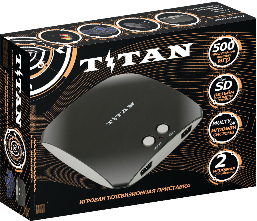 Магистр Titan 500 игр (черный) (MTB-500)