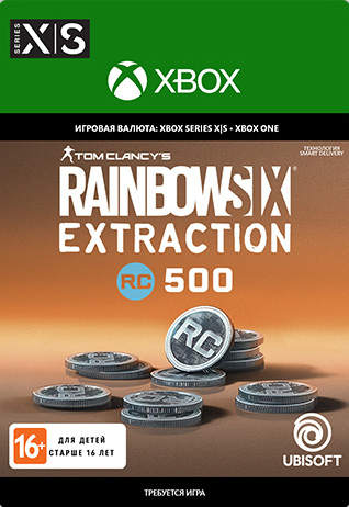 

Tom Clancy's Rainbow Six: Extraction. 500 REACT Credits (игровая валюта) [Xbox, Цифровая версия] (Цифровая версия)