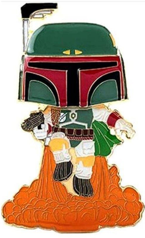 

Значок Funko POP: Star Wars – Boba Fett Flying