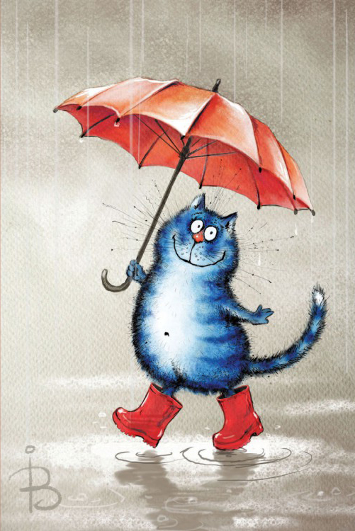 

Открытка Без повода: Sky Cat №5