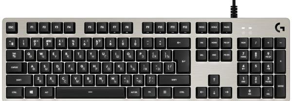 Клавиатура Logitech Gaming Keyboard G413 Mechanical Silver игровая механическая для PC от 1С Интерес