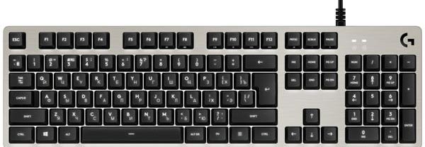 

Клавиатура Logitech Gaming Keyboard G413 Mechanical Silver игровая механическая для PC
