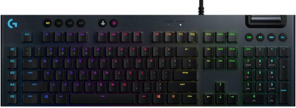 Клавиатура Logitech Gaming Keyboard G815 Carbon Linear Switch игровая для PC от 1С Интерес