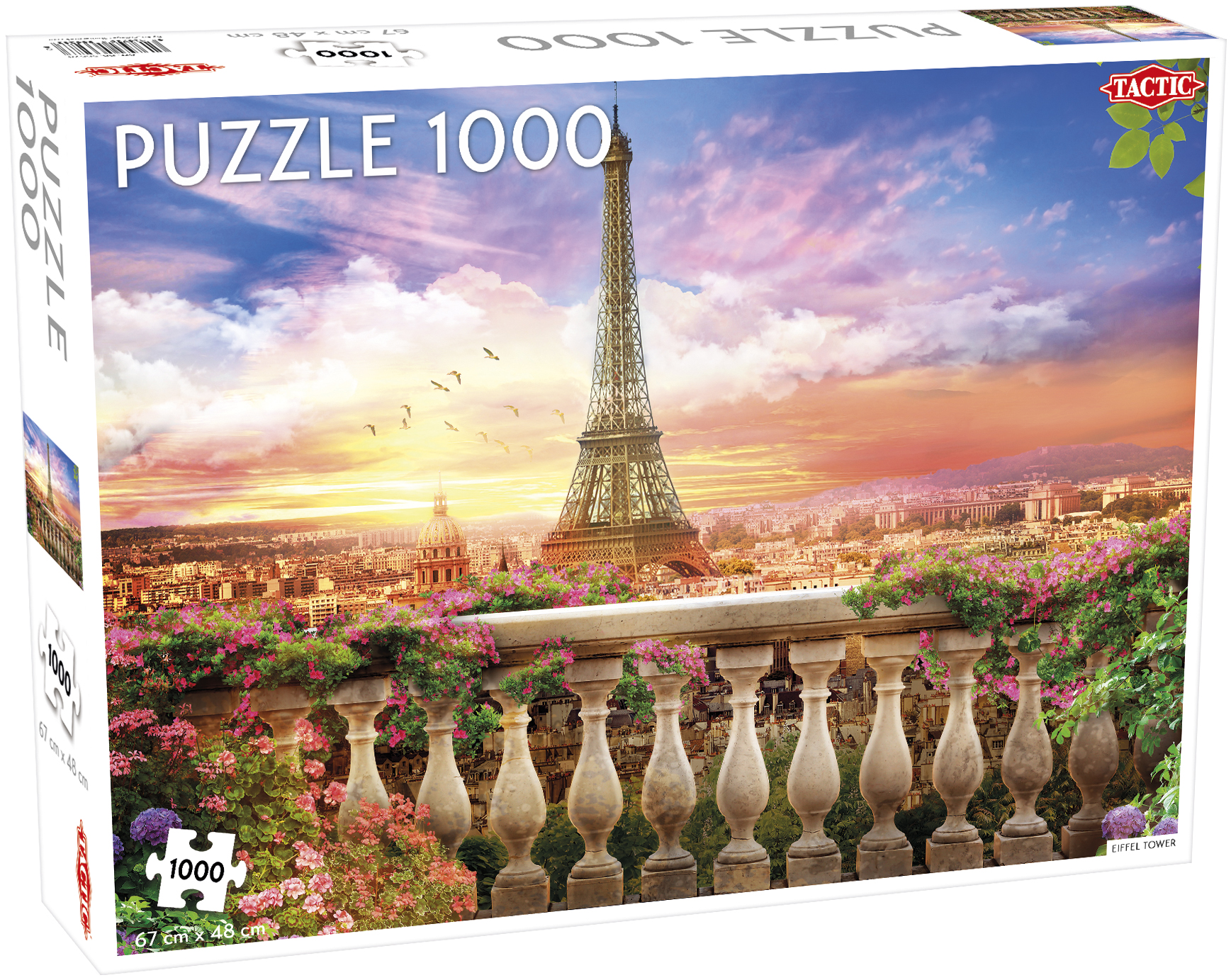 

Puzzle Эйфелева башня Франция 1000 элементов
