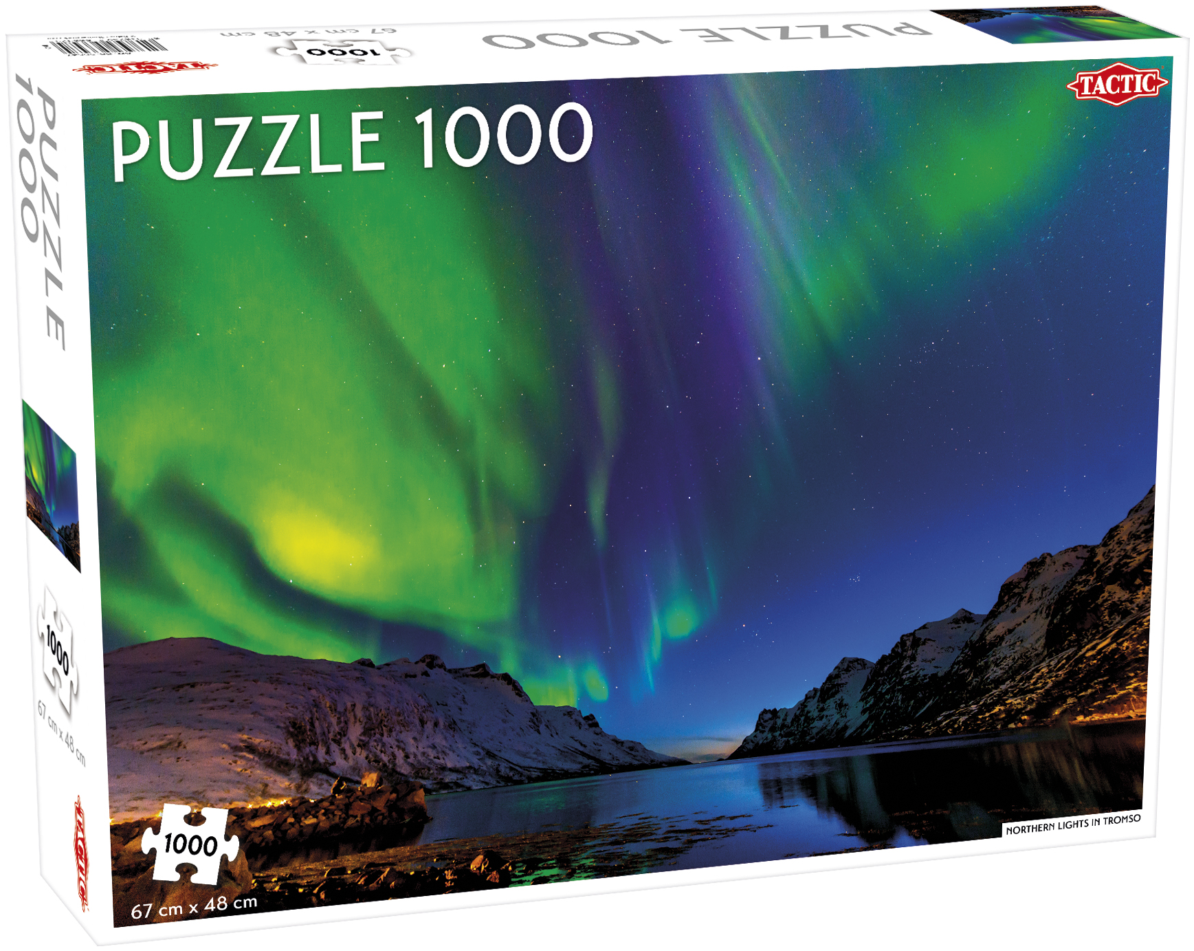 

Puzzle Северное сияние в Тромсё Норвегия 1000 элементов