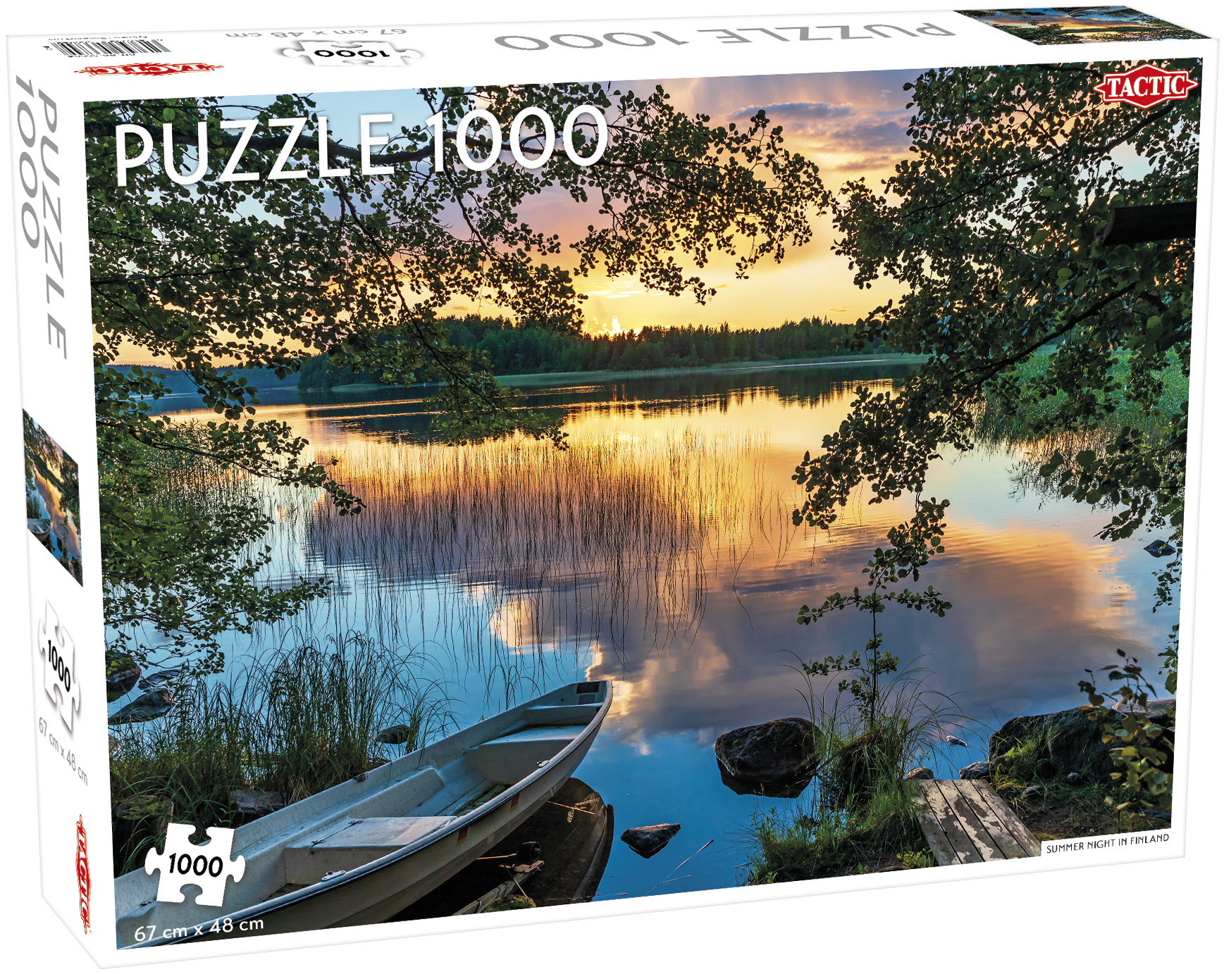 

Puzzle Летняя ночь в Финляндии 1000 элементов