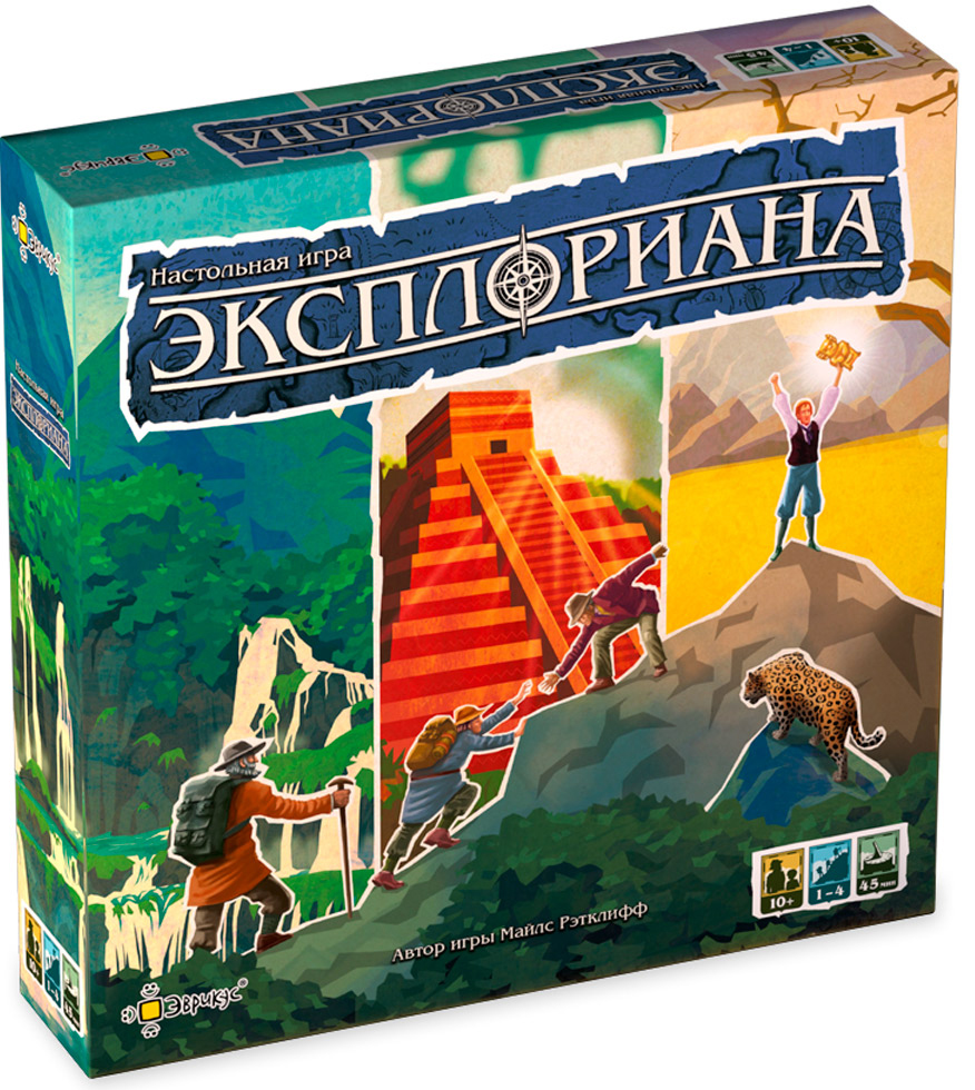 Настольная игра Эксплориана от 1С Интерес