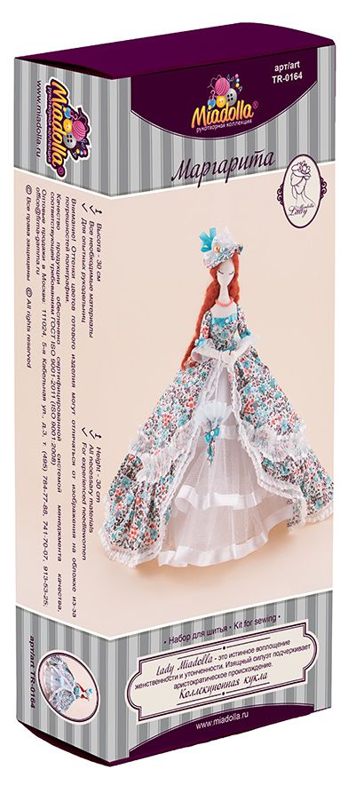 

Набор для изготовления игрушки Miadolla: Маргарита