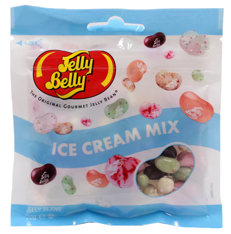 

Драже жевательное Jelly Belly: Вкус мороженного Ассорти (70г)