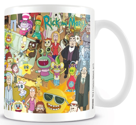 Кружка Rick And Morty: Characters (315 мл.) фото