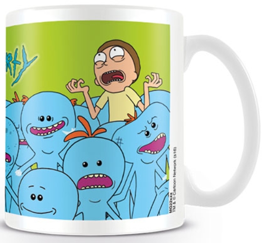 цена Кружка Rick And Morty: Mr. Meeseeks (315 мл.)