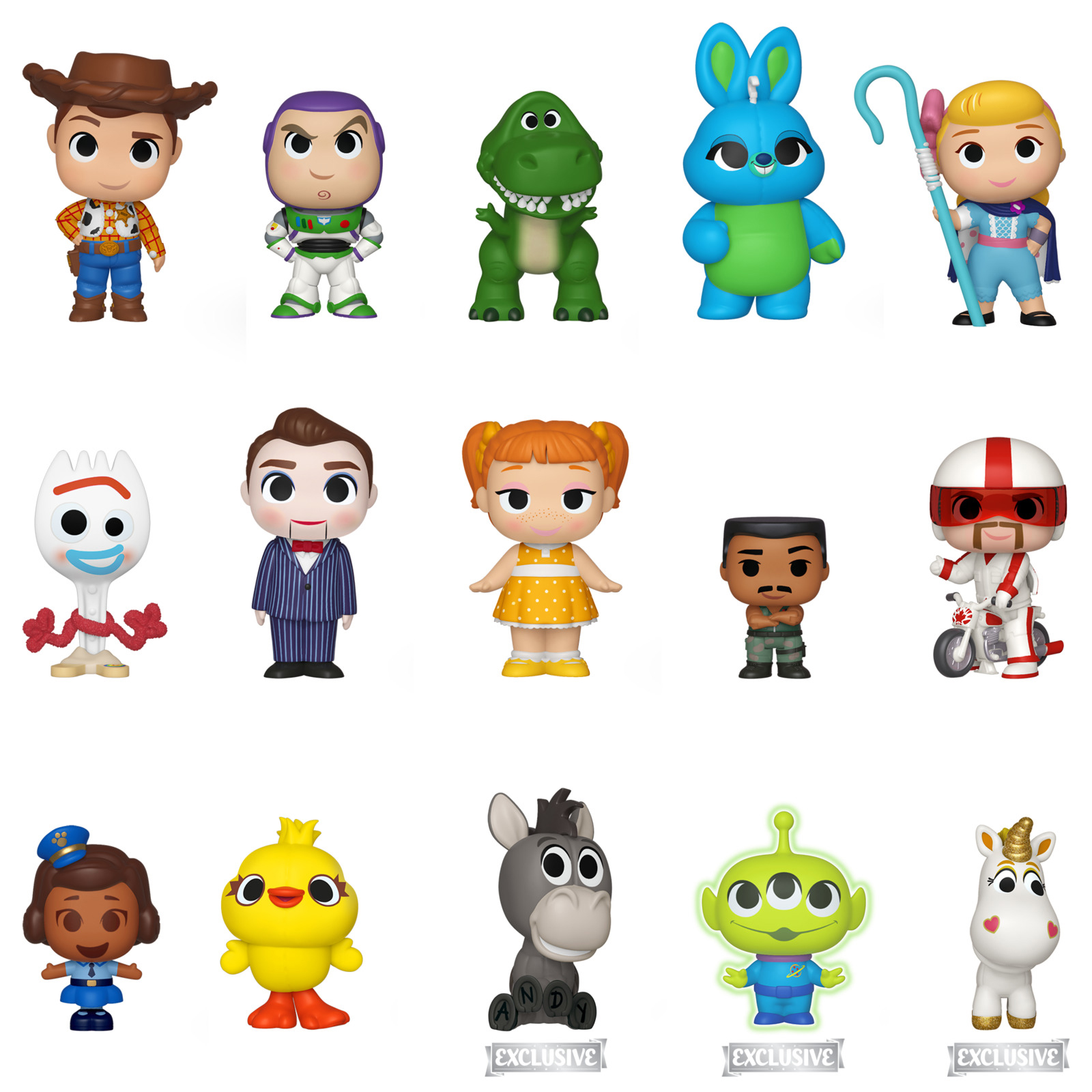

Фигурка Funko Mystery Minis Blind Box Disney: Toy Story 4 Exclusive 2 (1 шт. в ассортименте)