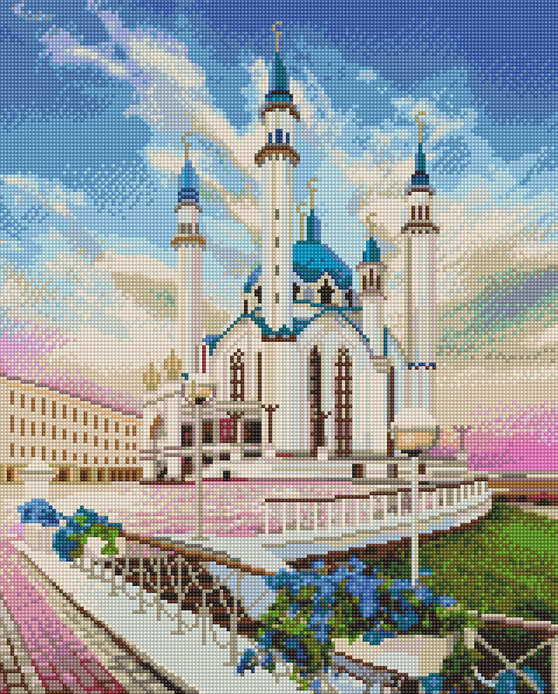 

Кристальная мозаика Кул Шариф Соборная мечеть (40х50см)