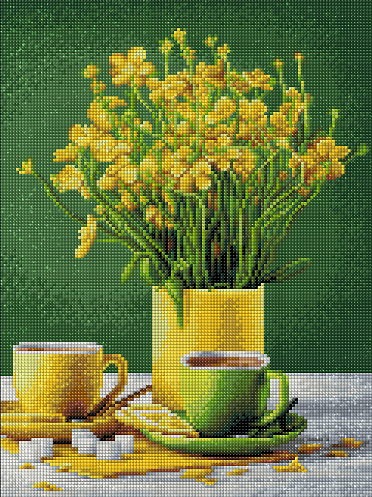 

Кристальная мозаика Чайный натюрморт (30х40см)