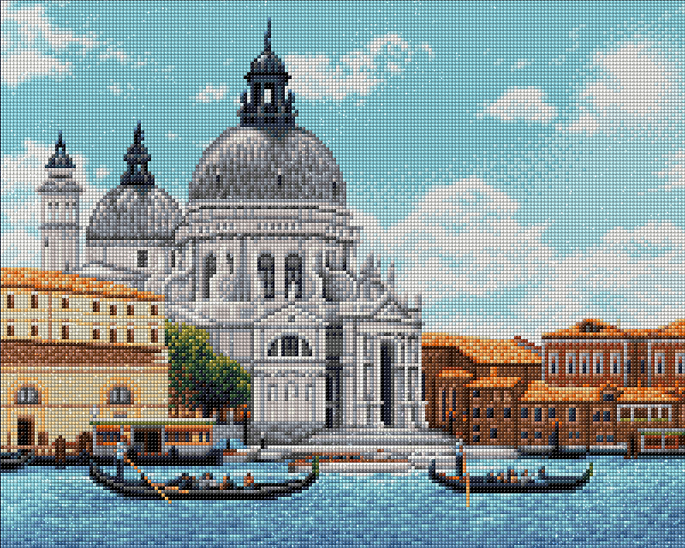 Кристальная мозаика Венеция Базилика Санта-Мария (50х40см)