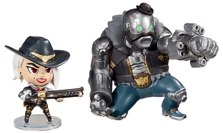 

Фигурка Overwatch: Cute But Deadly – Ashe And B.O.B. (2-Pack)