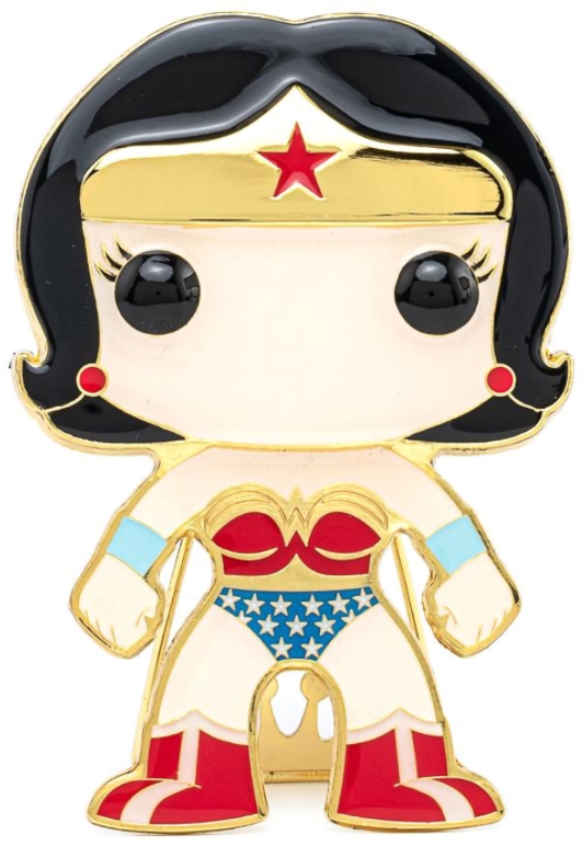 Значок Funko Pop Pin: DC Classic – Wonder Woman Large Enamel Pin цена и фото