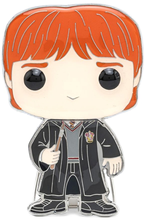 Значок Funko Pop Pin: Harry Potter  – Ron Weasley Large Enamel Pin от 1С Интерес