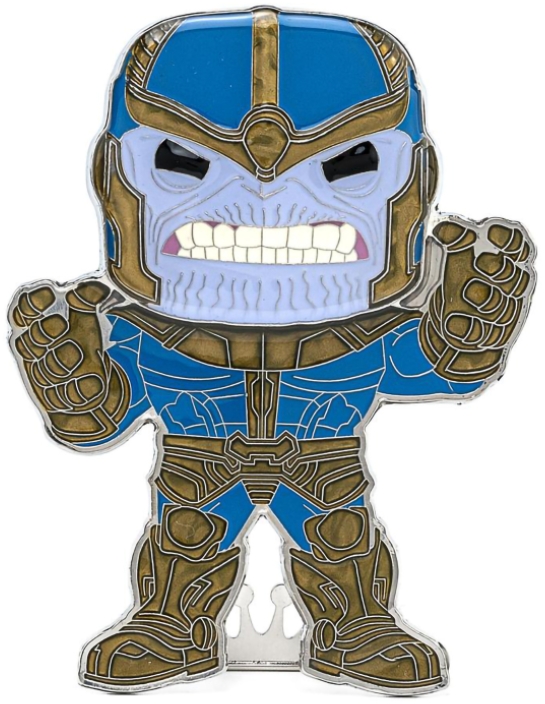 Значок Funko Pop Pin: Marvel – Thanos Large Enamel Pin цена и фото