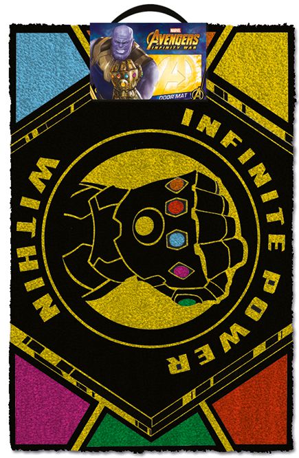 цена Придверный коврик Marvel Avengers: Infinity – War Infinite Power Within