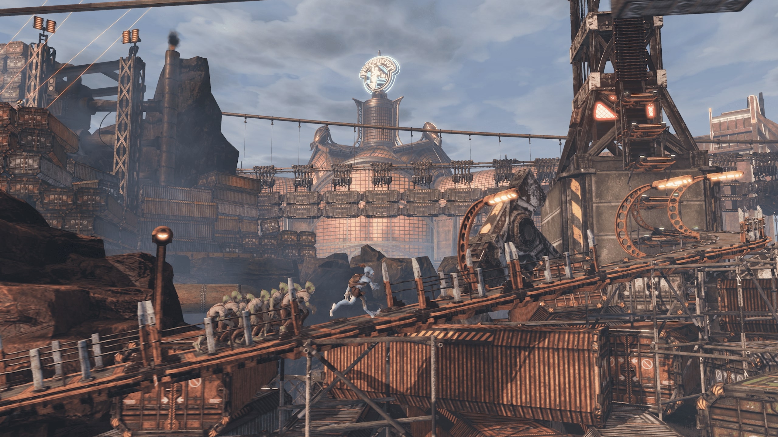 Oddworld soulstorm. Oddworld Soulstorm ps4. Oddworld 2021. Oddworld: Soulstorm (ps5). Oddworld: Soulstorm. Нестандартное издание.