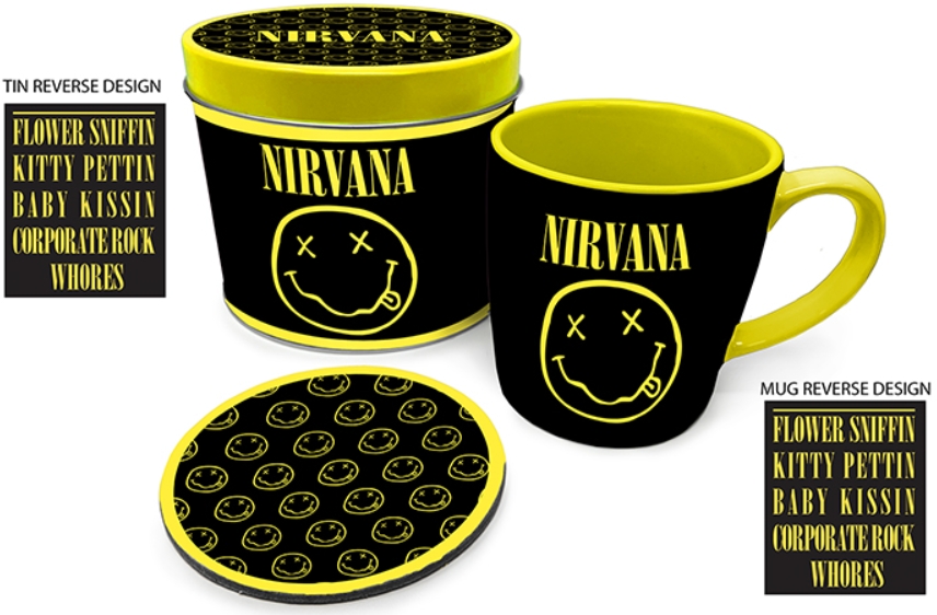 

Набор Nirvana: Smileyk (кружка, подстаканник, брелок)