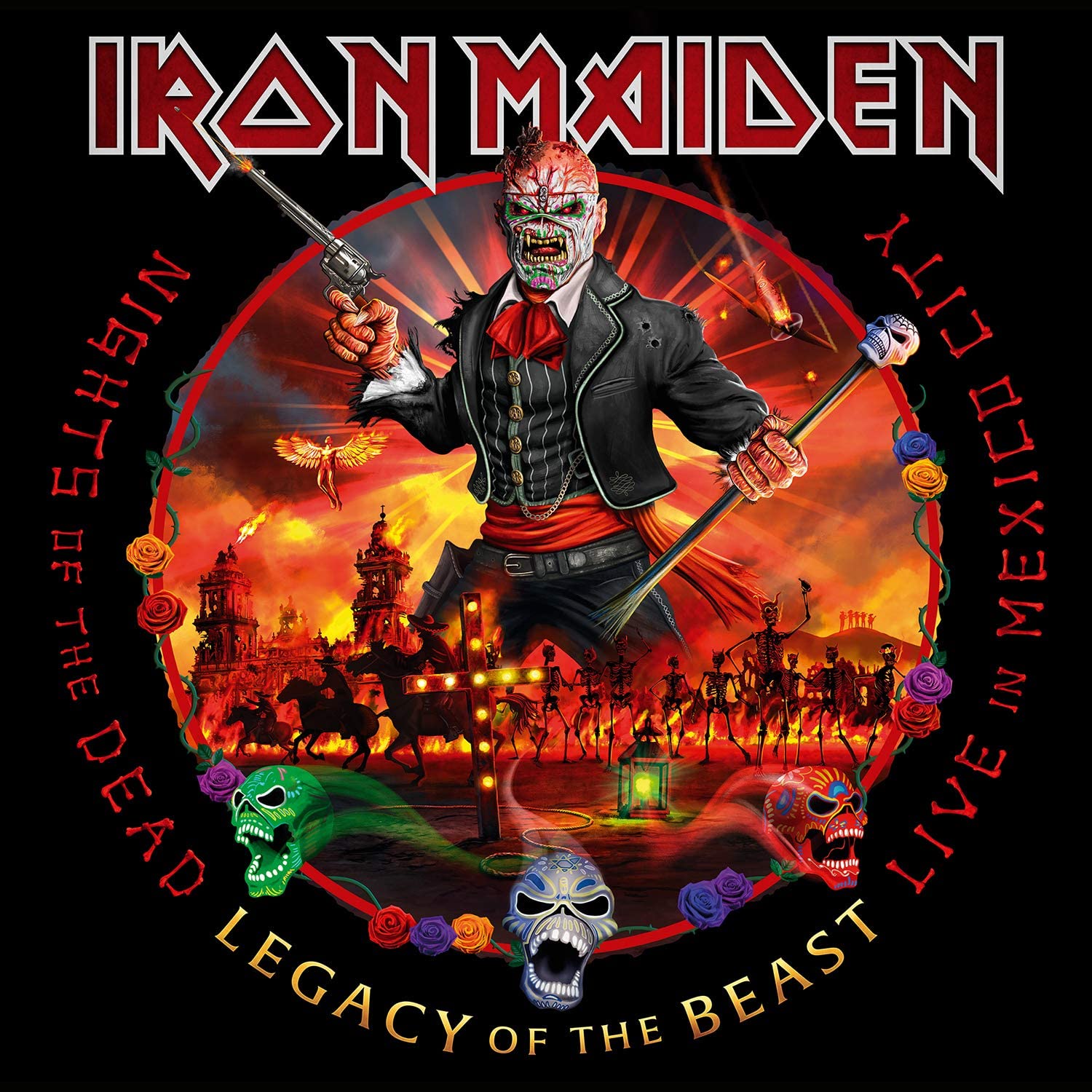 

Iron Maiden – Nights of the Dead, Legacy of the Beast: Live in Mexico City. Coloured Vinyl (LP)