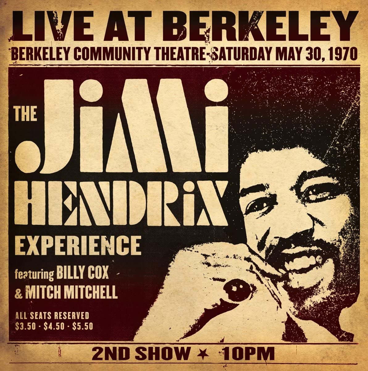 

Jimi Hendrix – Live at Berkeley (2 LP)