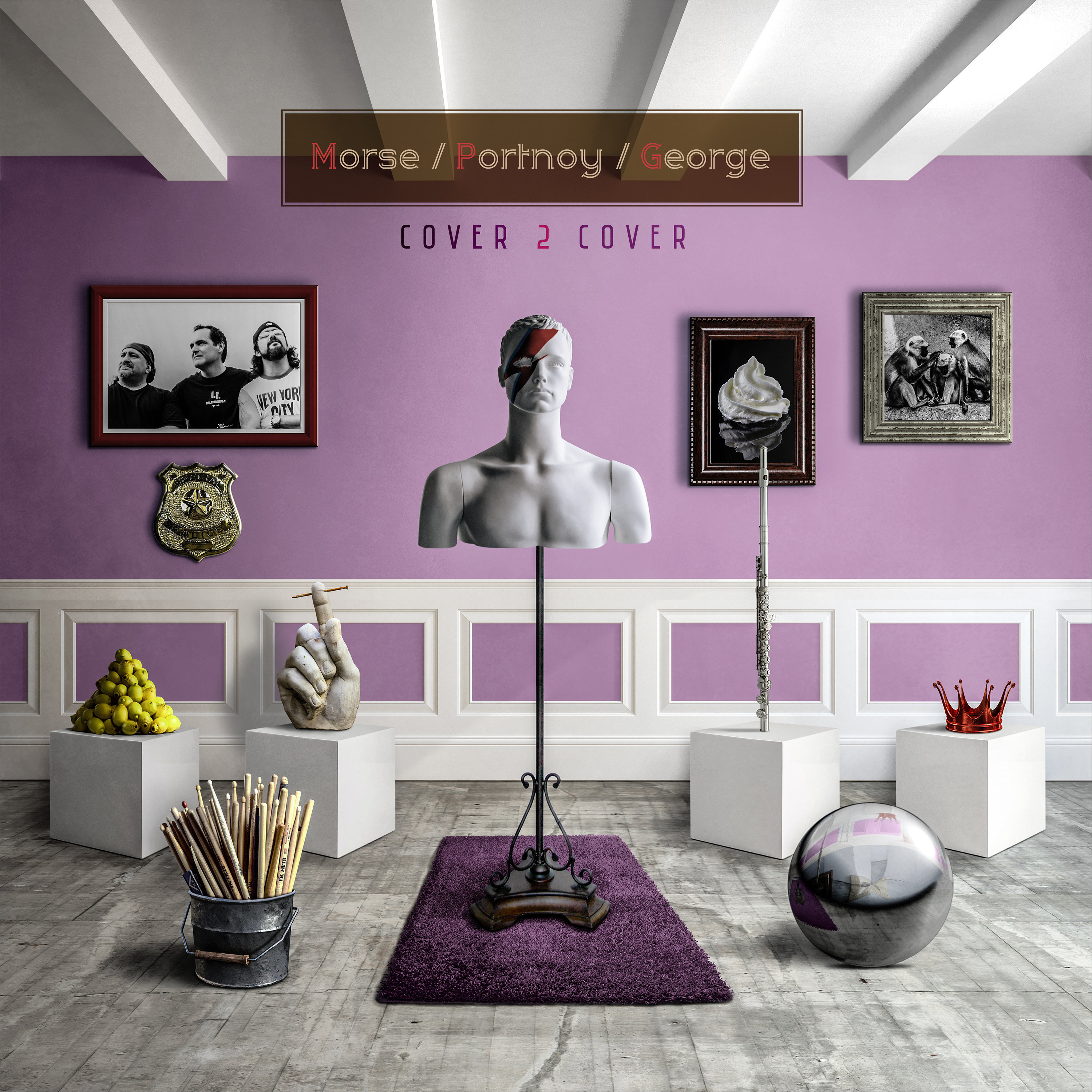 

Morse, Portnoy, George – Cover 2 To Cover (2 LP + CD)