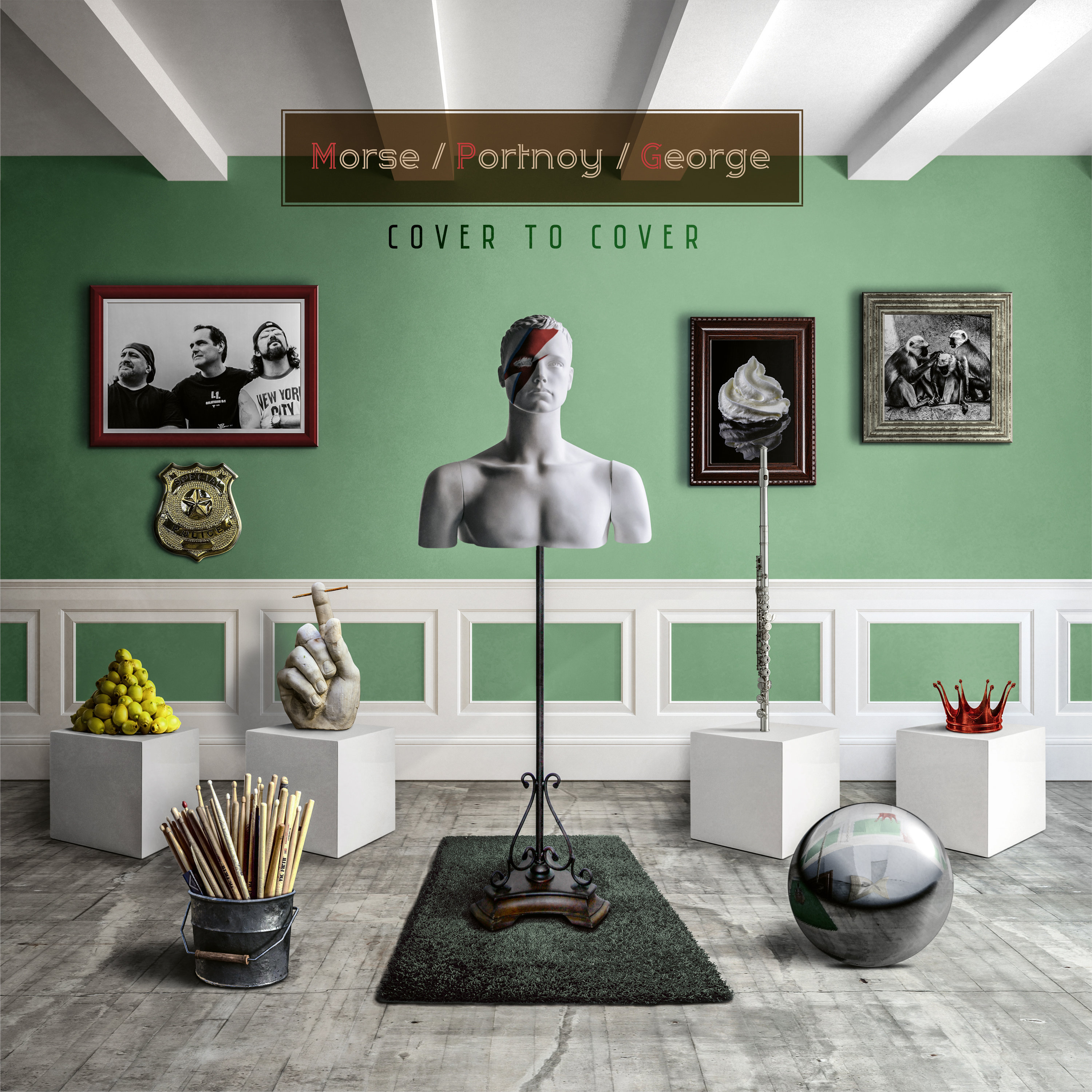 

Morse, Portnoy, George – Cover 2 To Cover (2 LP + CD)