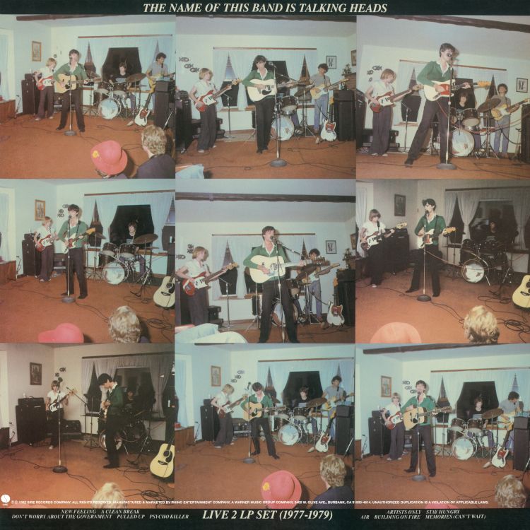 

Talking Heads – The Name Of This Band Is Talking Heads. Coloured Vinyl (2 LP)
